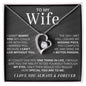 To My Wife BB | Forever Love Necklace